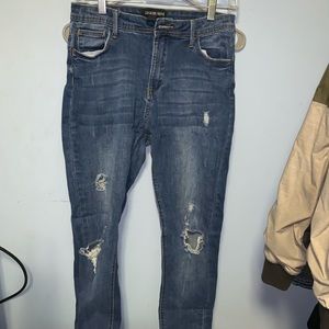 Womans fashion nova denim jeans